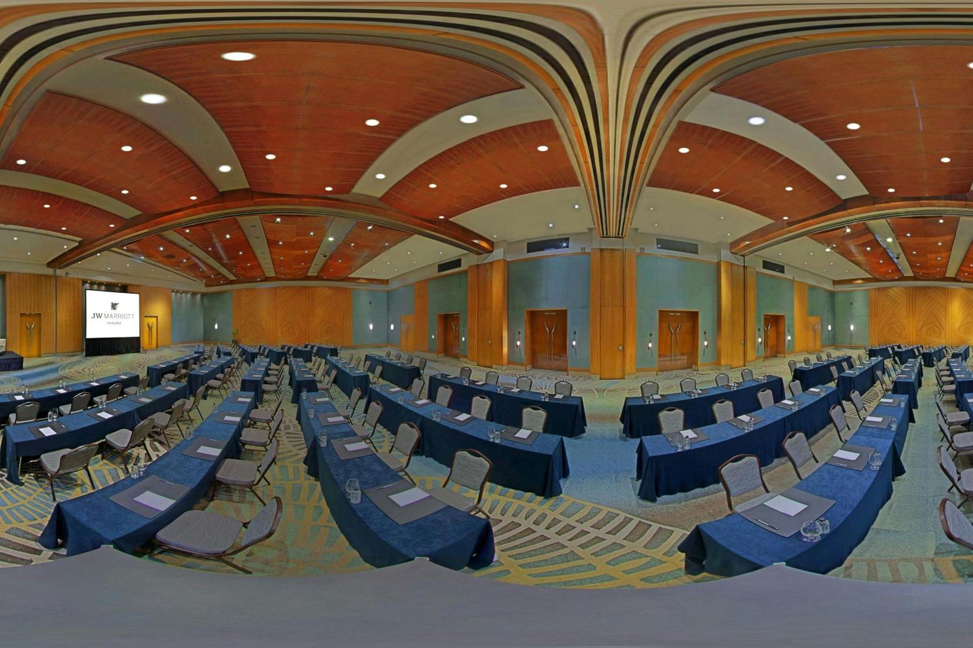 JW Marriott Panama Hotell Eksteriør bilde The 360° image of the meeting room of the European University Barcelona