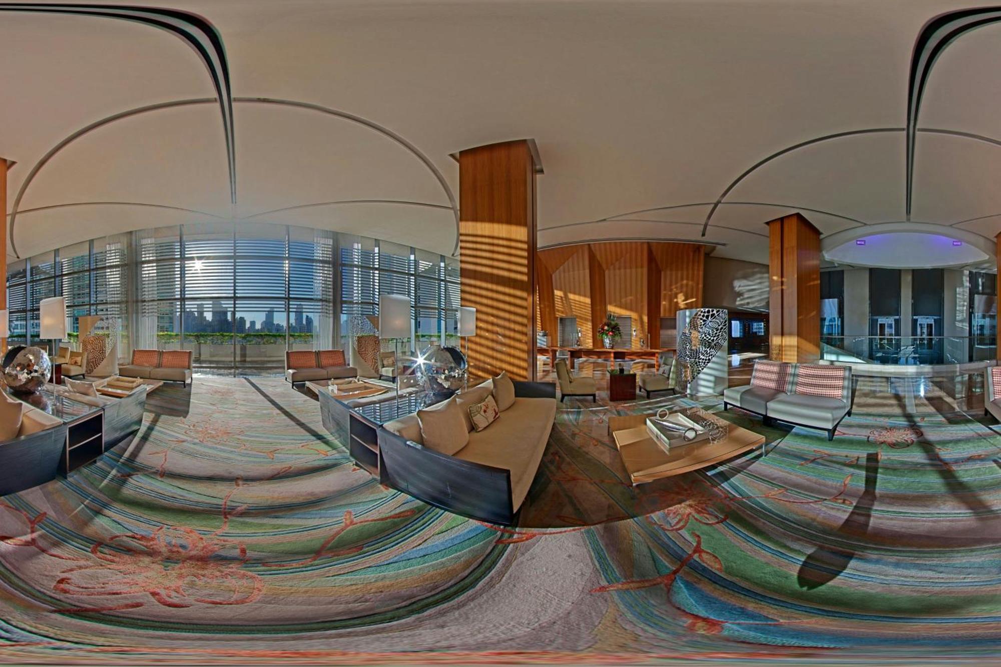 JW Marriott Panama Hotell Eksteriør bilde 360° panorama of the lobby of the hotel